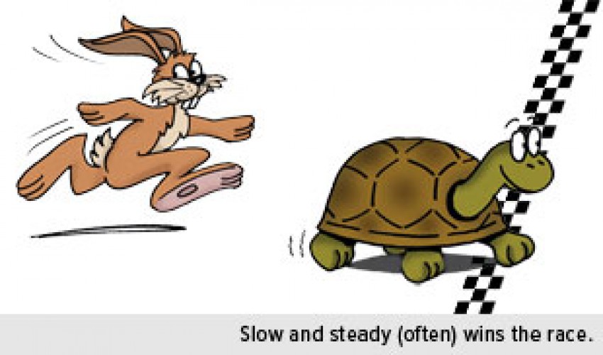 COMM slow and steady often wins the race 01022015 v2